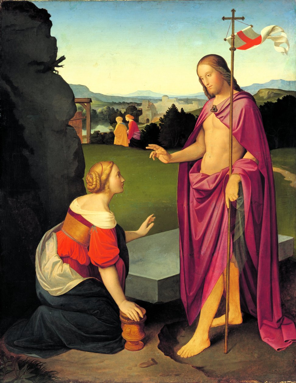 Paasochtend door Johann Friedrich Overbeck
