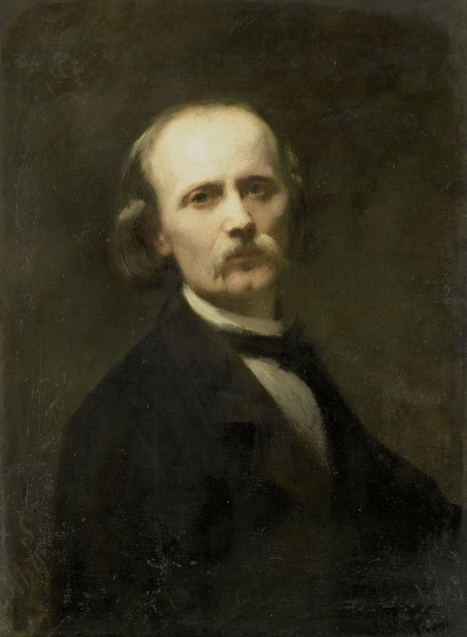 Zelfportret door Johann Georg Schwartze