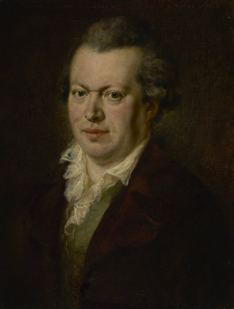 Mannelijk portret door Johann Georg von Edlinger