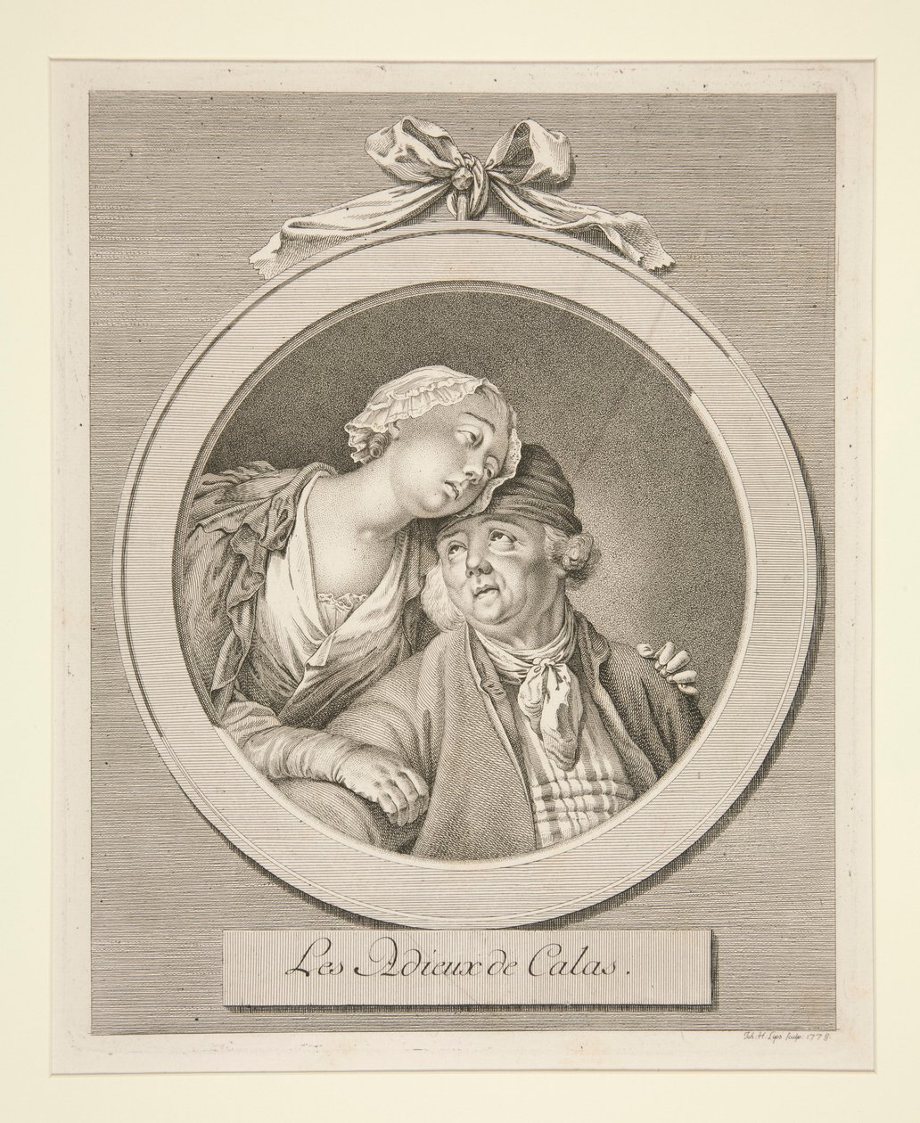 Het afscheid van Calas door Johann Heinrich Lips