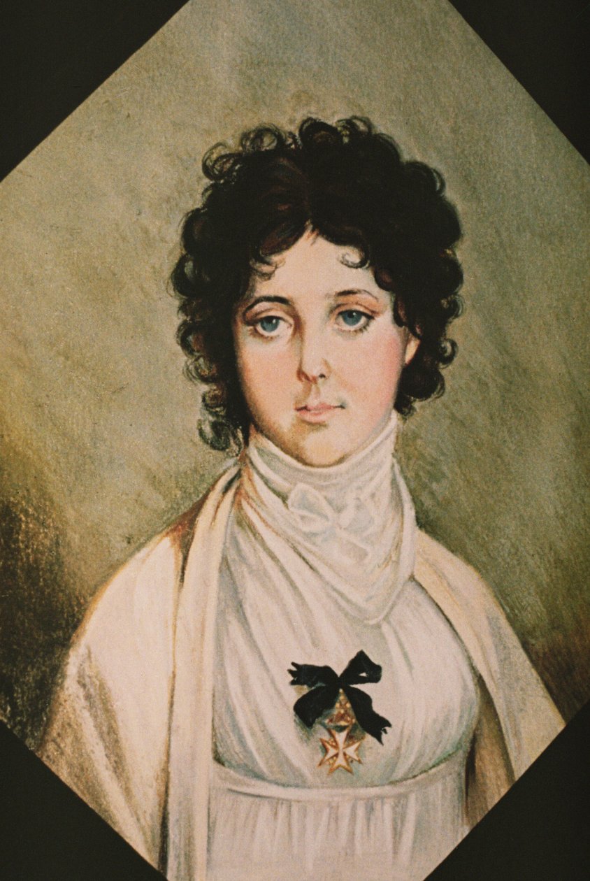 Lady Hamilton (c.1765-1815) door Johann Heinrich Schmidt