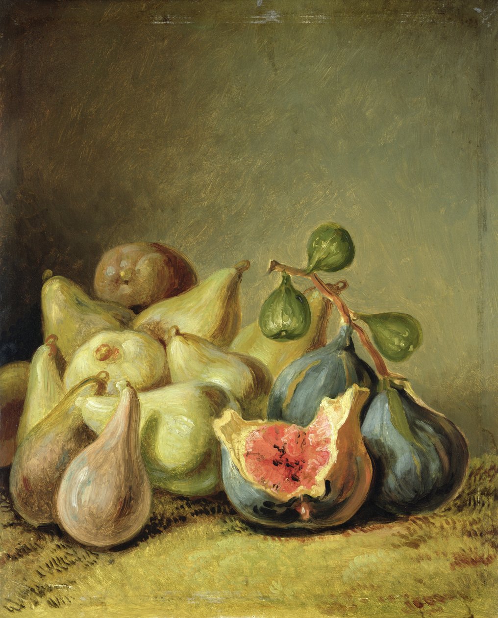 Fruit stilleven door Johann Heinrich Wilhelm Tischbein