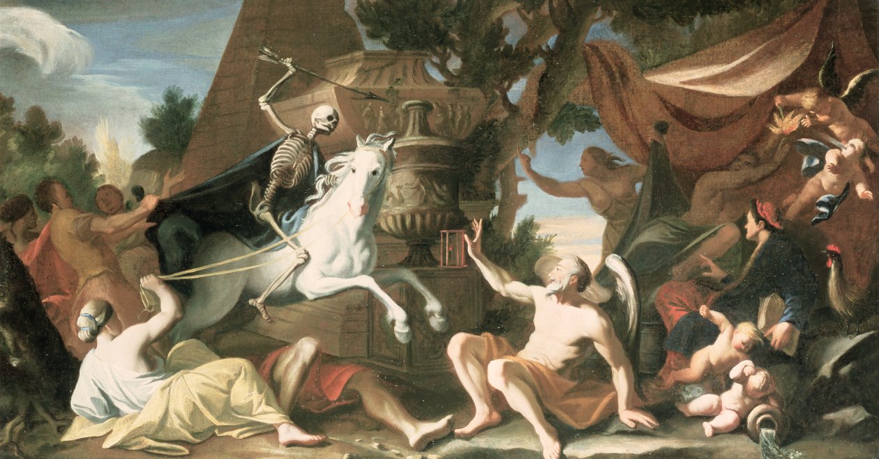 De rit van de dood door Johann Heiss