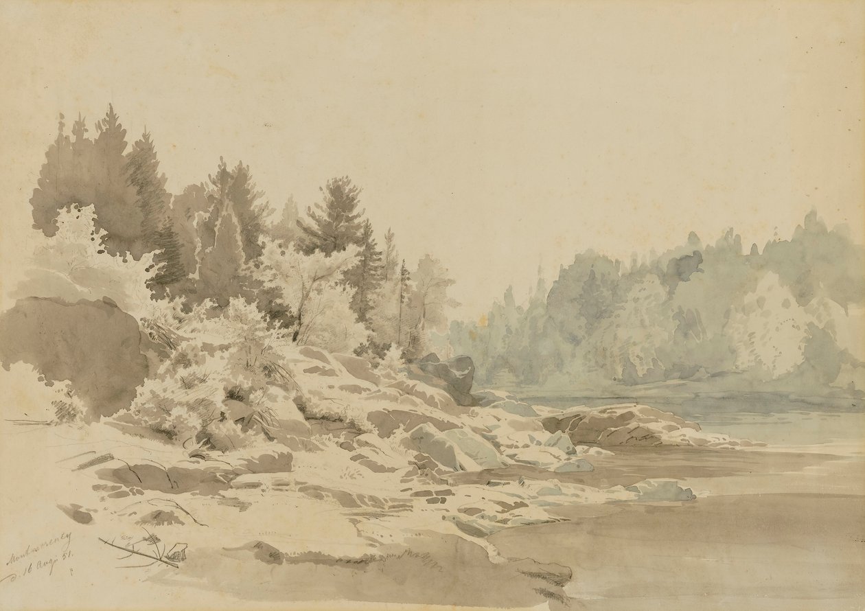 Montmorency, Quebec door Johann Hermann Carmiencke