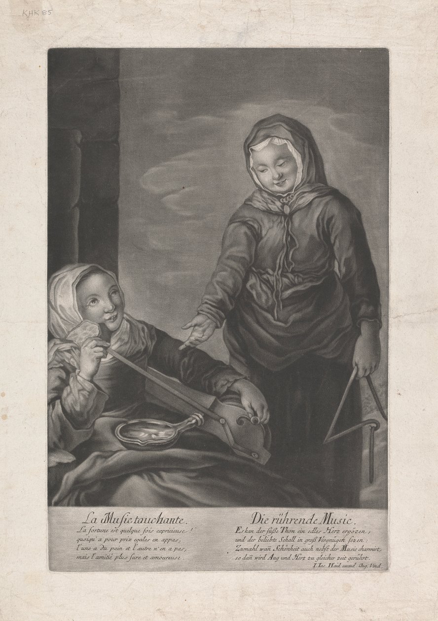 De ontroerende muziek door Johann Jacobus Haid