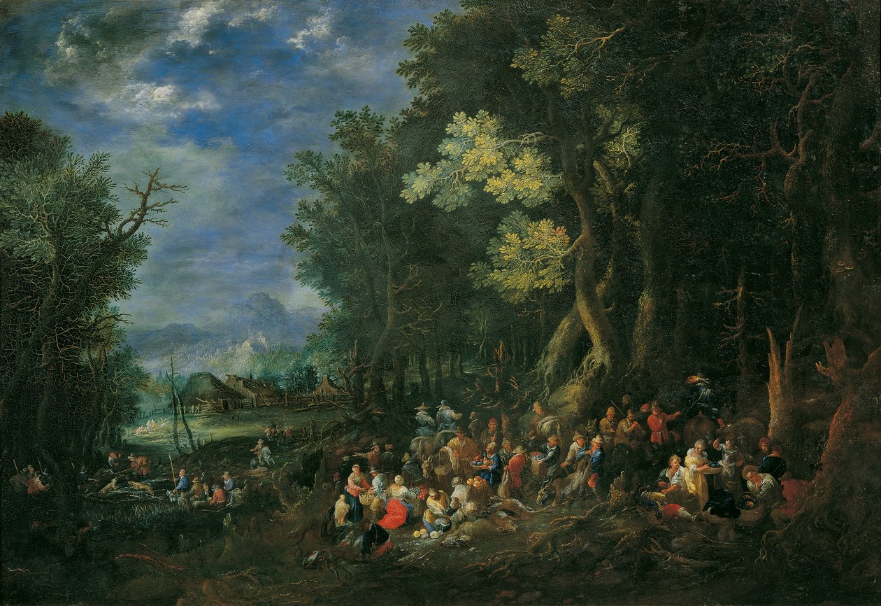 De aarde door Johann Jakob Hartmann