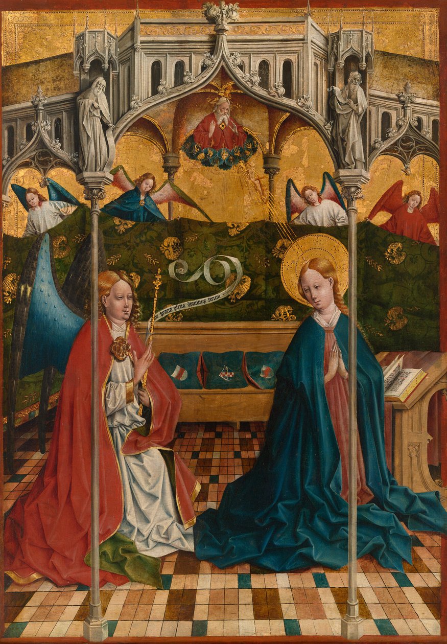 De Aankondiging door Johann Koerbecke