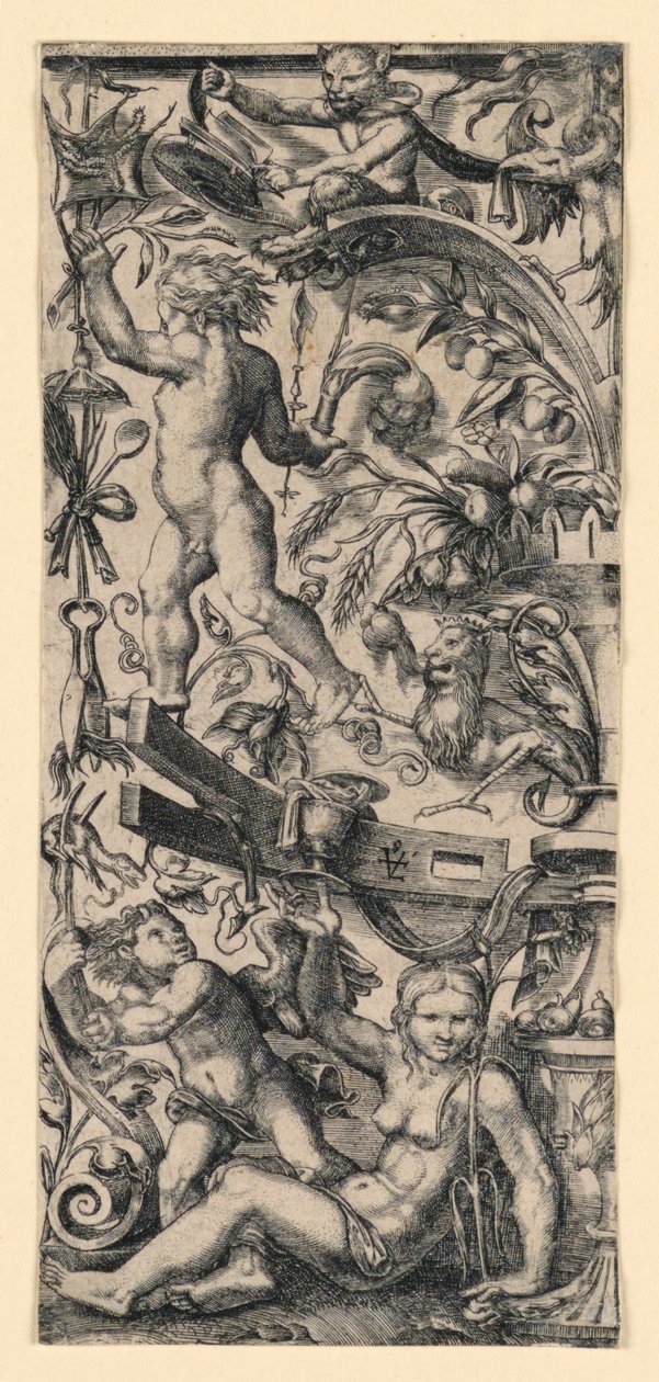Ornamentaal ontwerp door Johann Ladenspelder