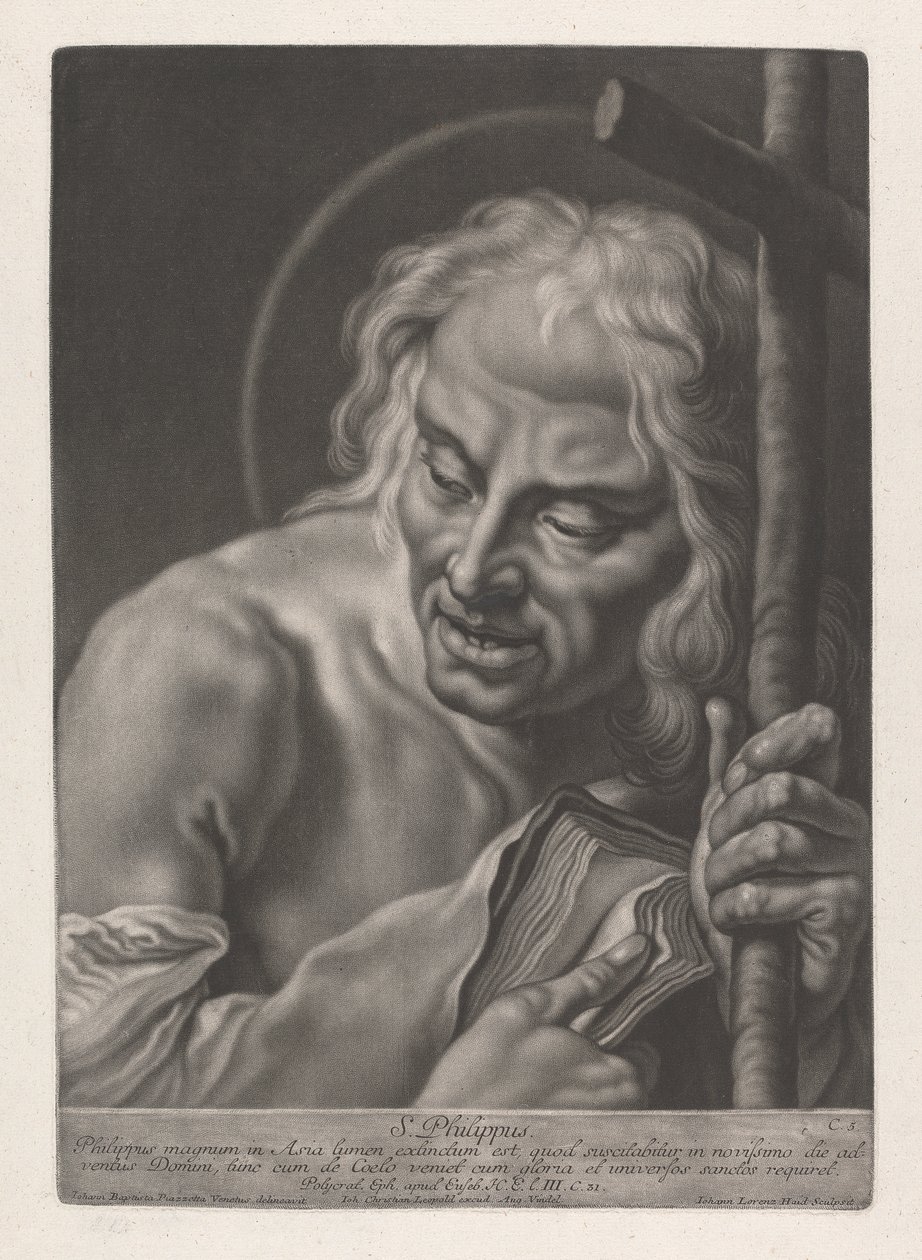 S. Philippus door Johann Lorenz Haid