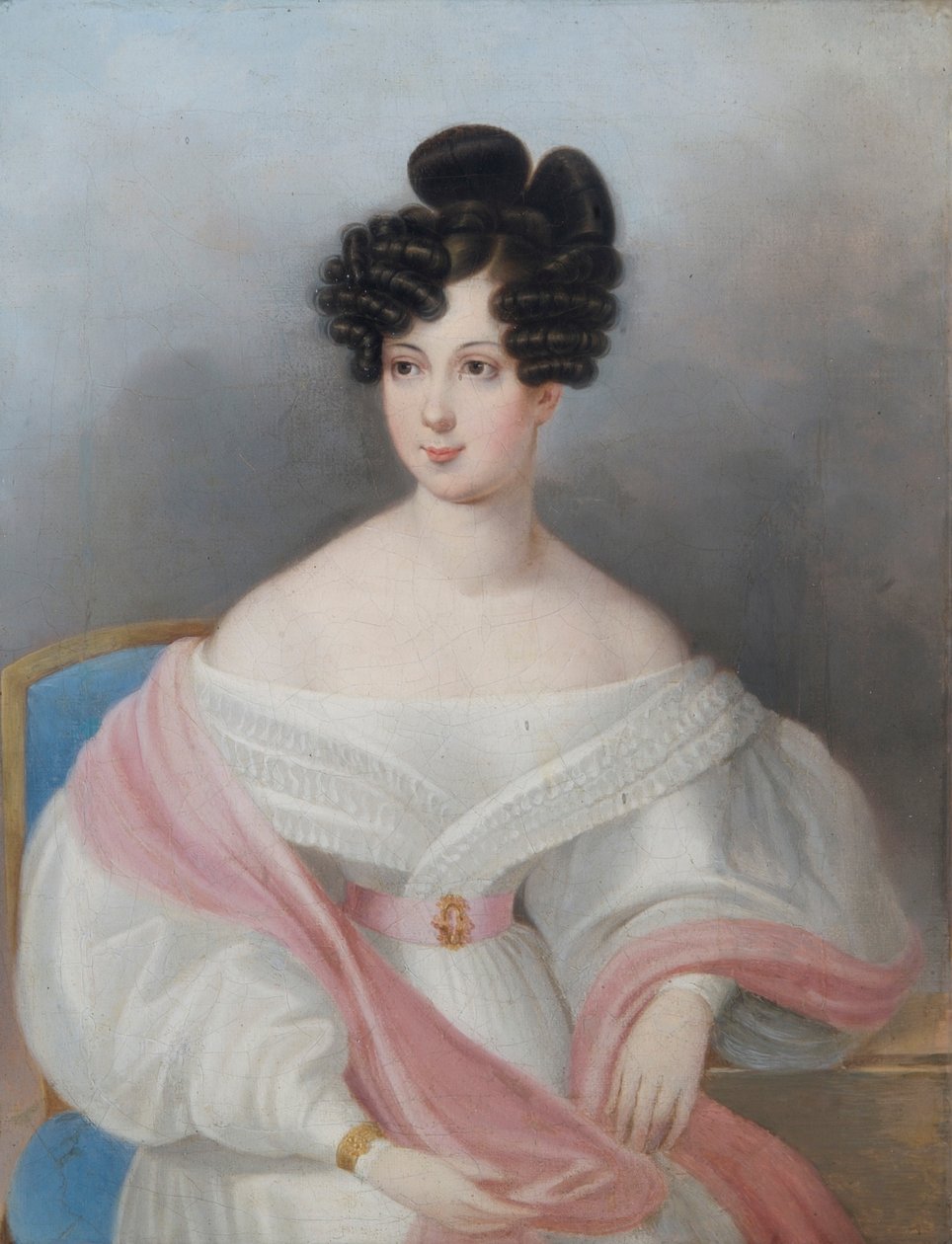 Gravin Claudine Rhedey de Kis-Rhede door Johann Nepomuk Ender