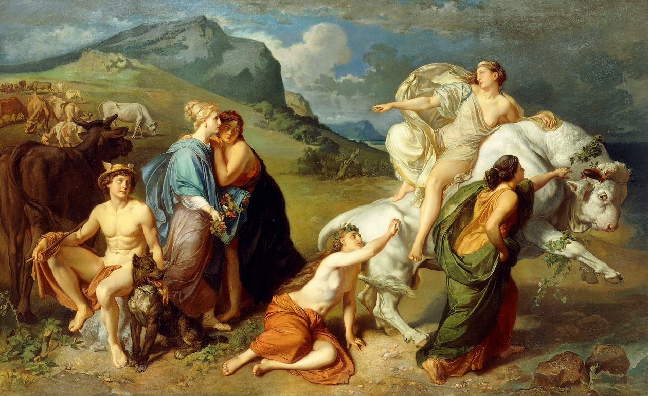 Europa door Johann Paul Adolf Kiessling