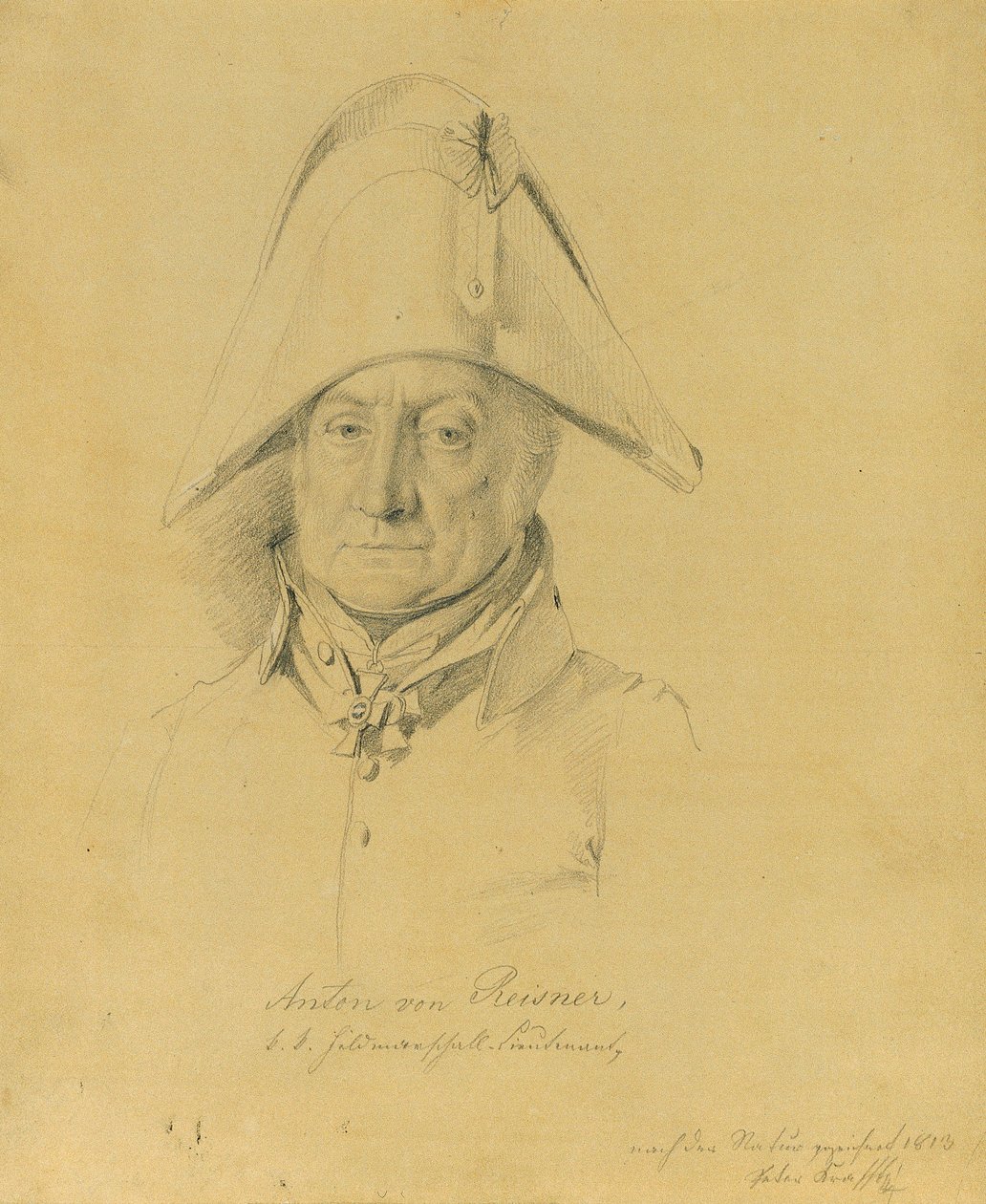 Anton von Reismer door Johann Peter Krafft