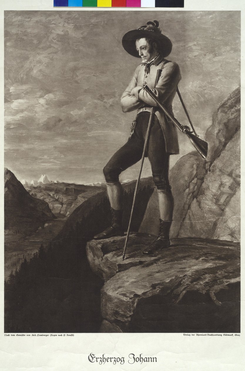 Aartshertog Johann door Johann Peter Krafft