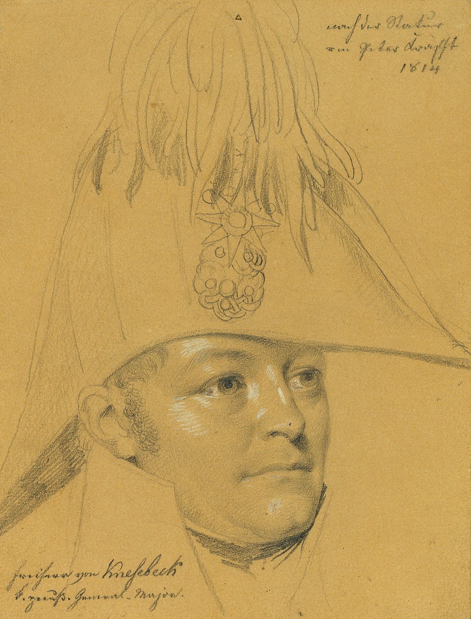 Freiherr von Knesebeck door Johann Peter Krafft