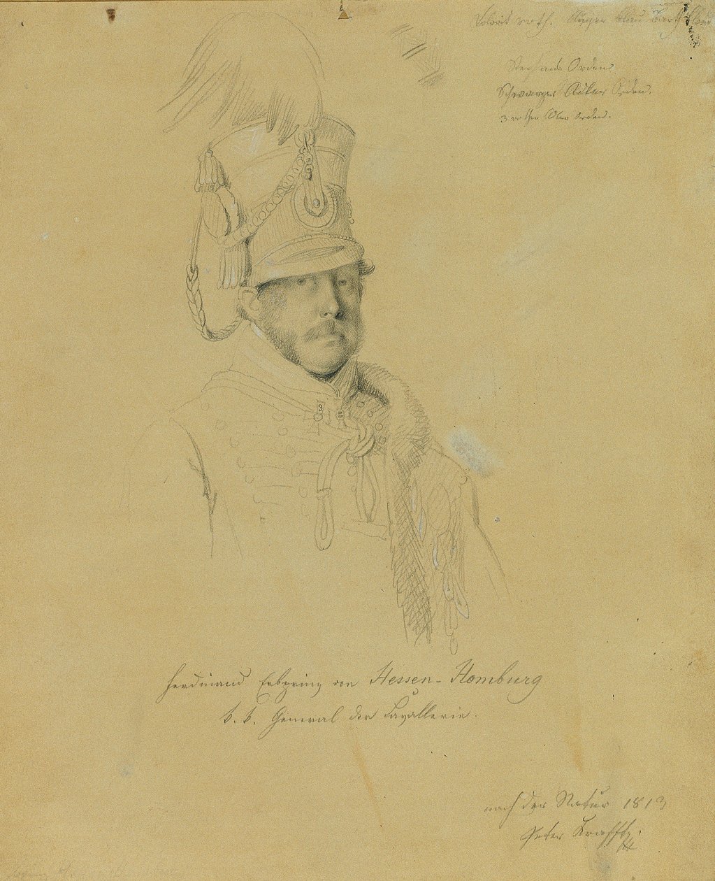 Friedrich erfprins van Hessen-Homburg door Johann Peter Krafft