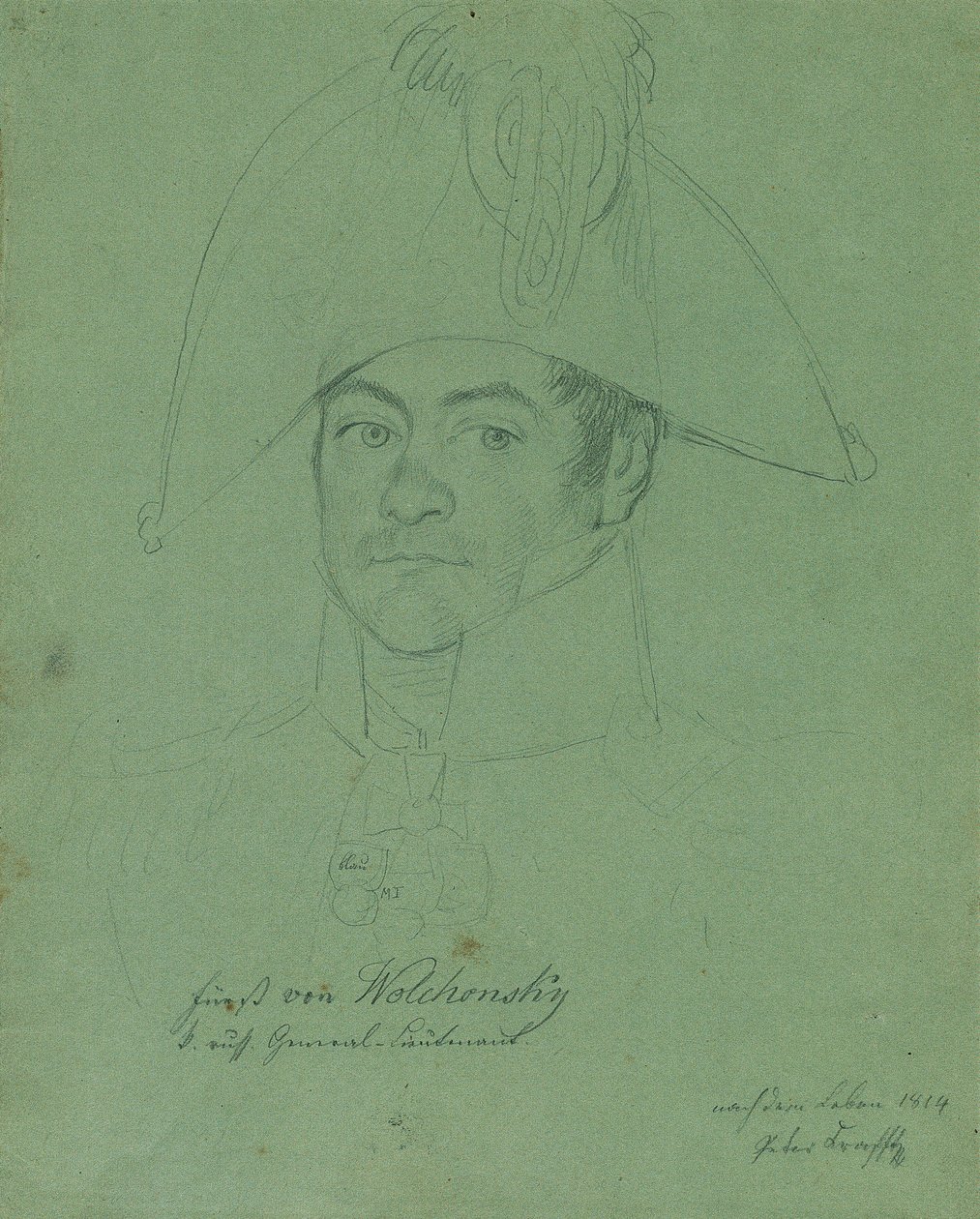 Vorst van Wolchonsky door Johann Peter Krafft