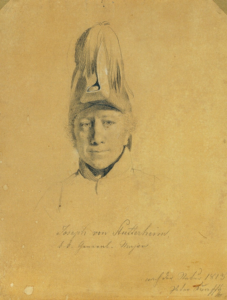 Joseph von Stutterheim door Johann Peter Krafft