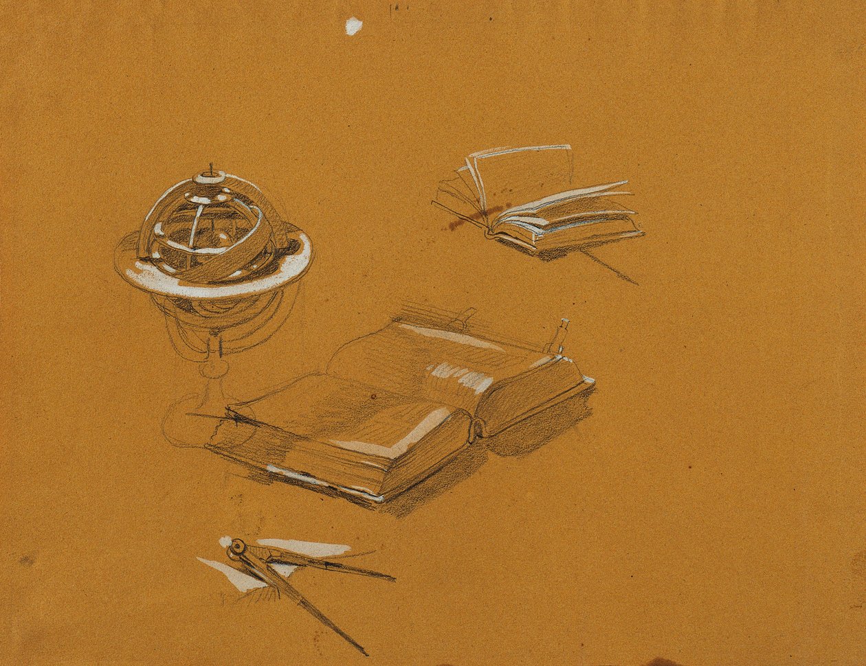 Studie voor "Faust op Paasmorgen" door Johann Peter Krafft