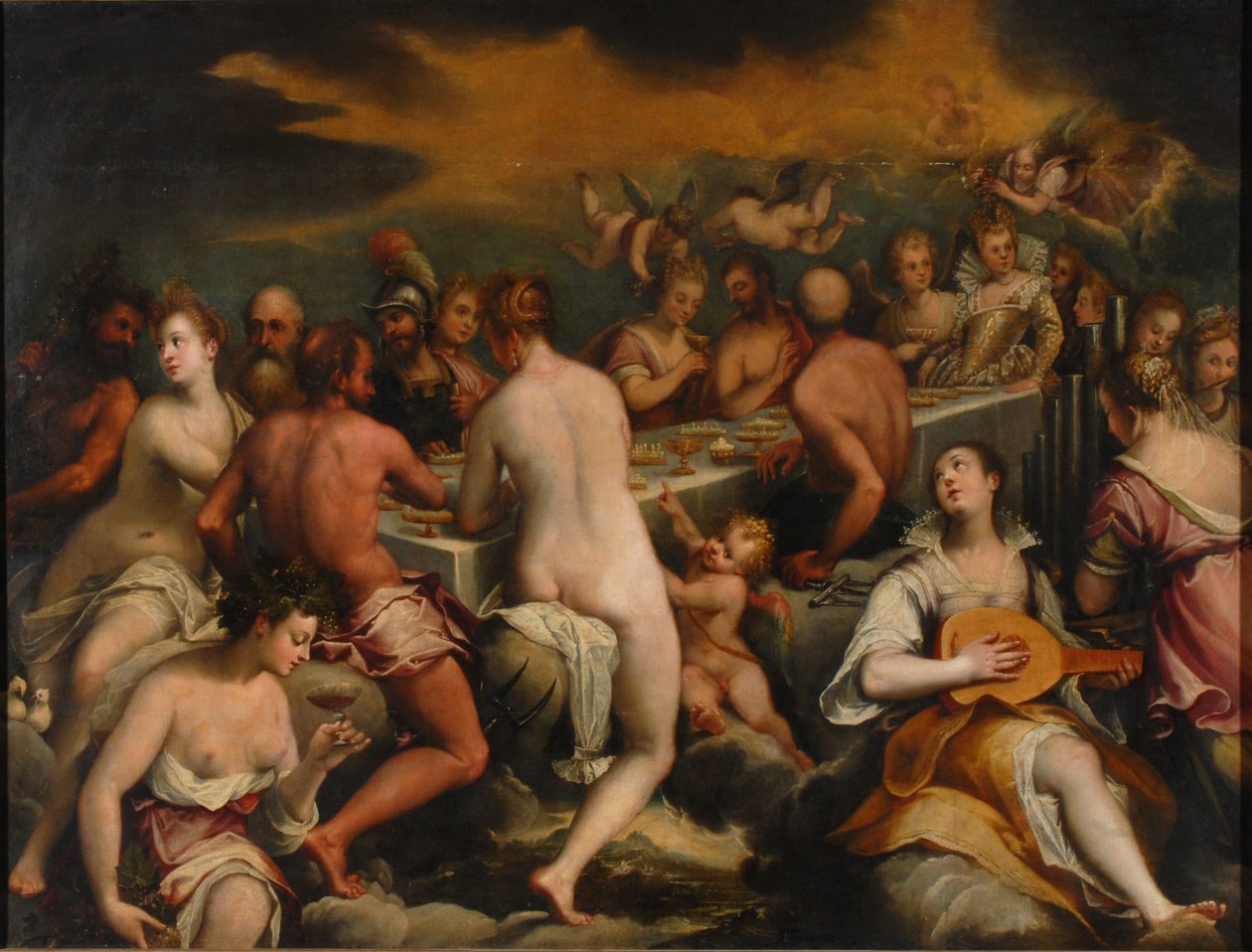 Het feest van de goden door Johann Rottenhammer
