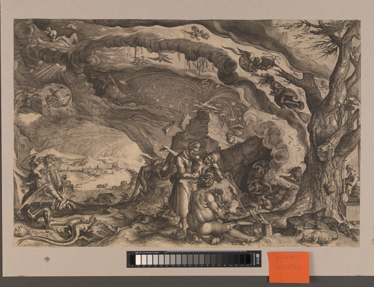 Venus en Amor door Johann Salomon Wahl