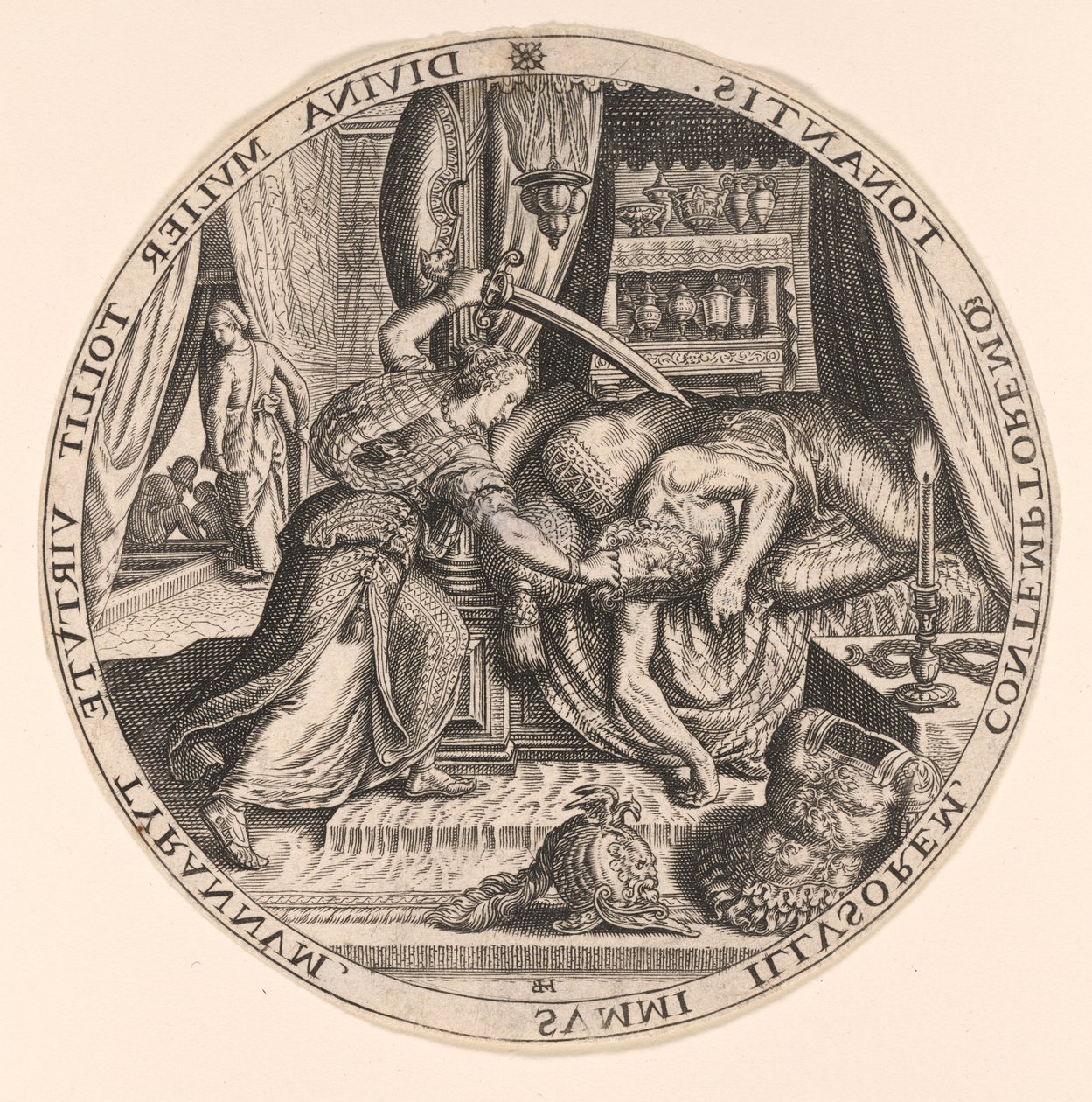 Judith en Holofernes door Johann Theodor de Bry