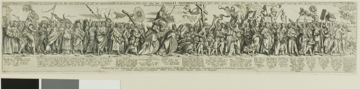 De triomf van Christus door Johann Theodor de Bry