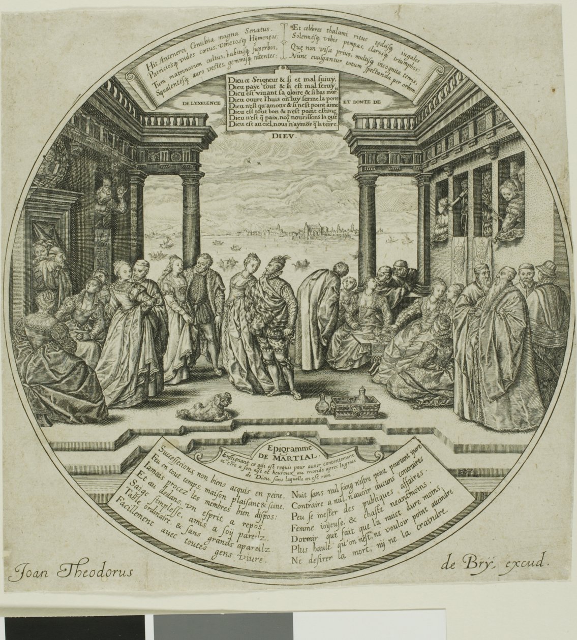De Venetiaanse Bruiloft door Johann Theodor de Bry