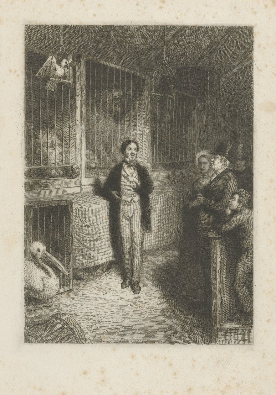 Dieren kijken door Johann Wilhelm Kaiser (I)