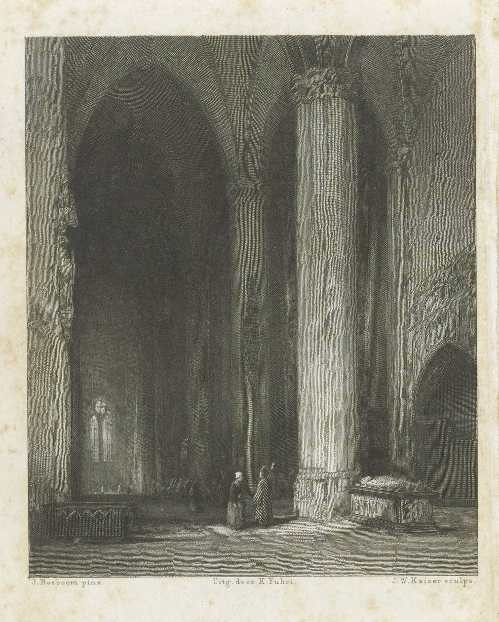 Dom van Keulen door Johann Wilhelm Kaiser (I)