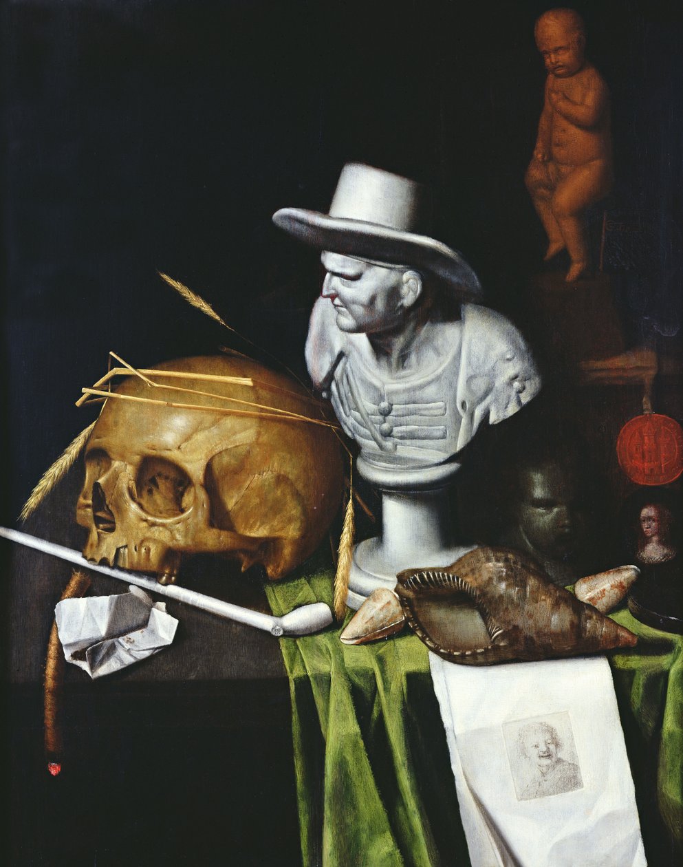 Vanitas, 1665 door Johannes Cordua