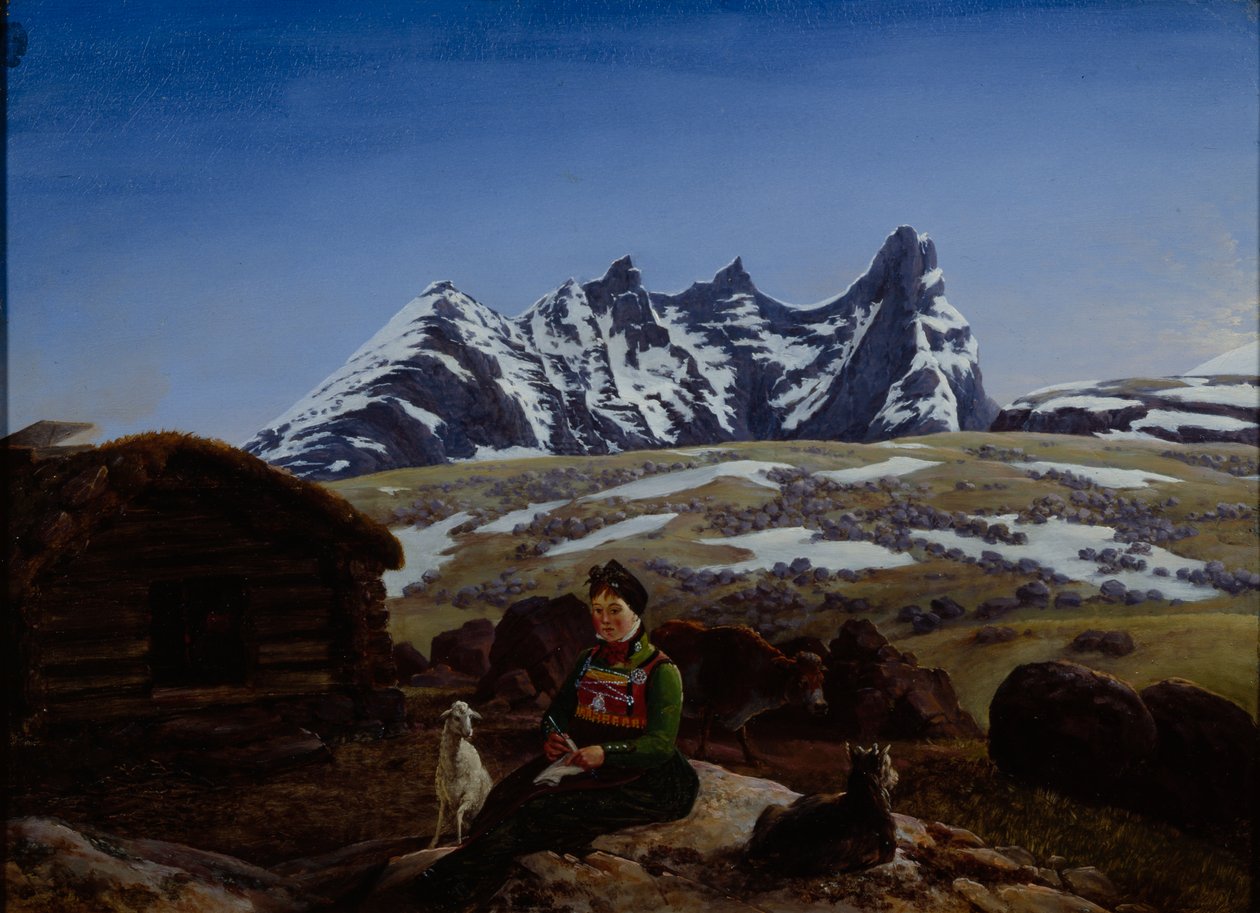 Store Skagastolstind door Johannes Flintoe