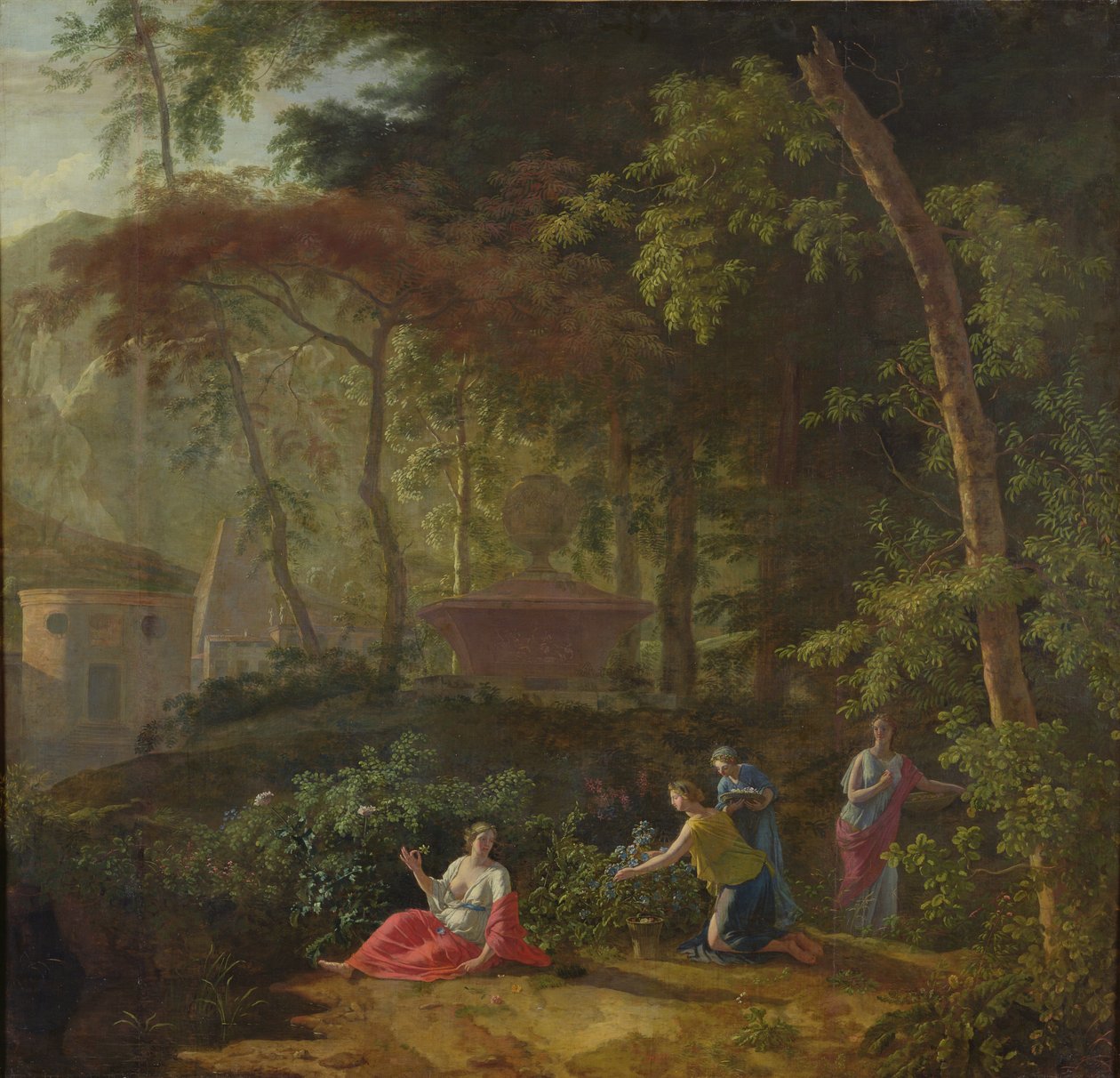 Landschap door Johannes Glauber