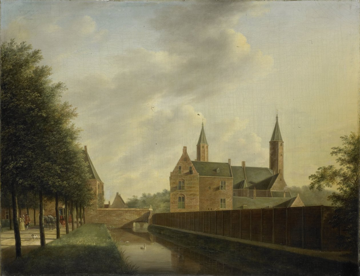 Heemstede Manor door Johannes Janson