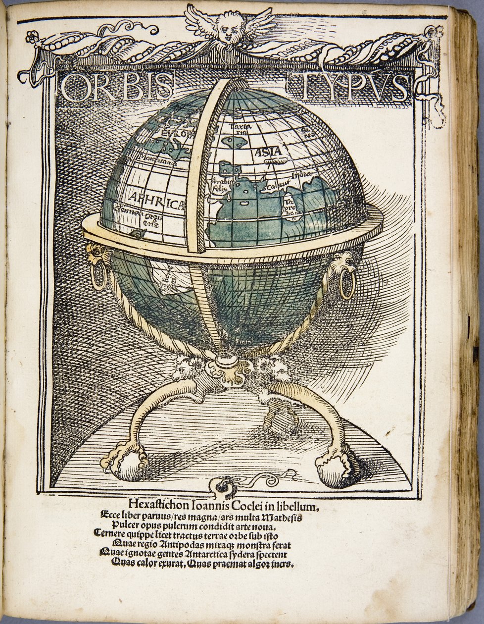 Johann Schöner, Luculentissima quaedam terrae totius descriptio door Johannes Schoner