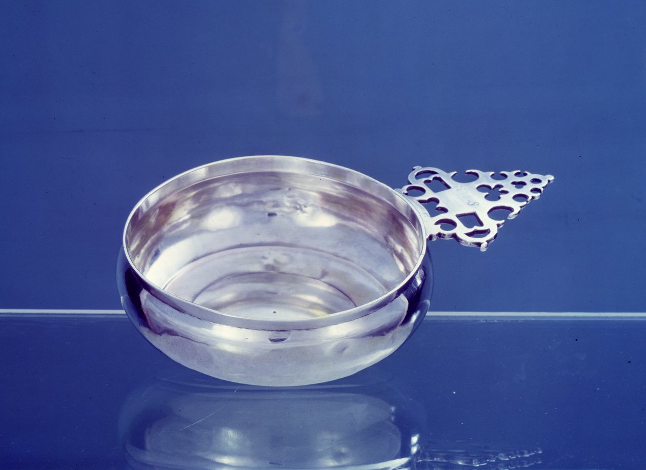 Porringer (zilver) door John Coney