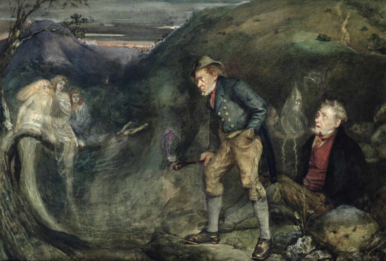 De Wake door John Anster Fitzgerald