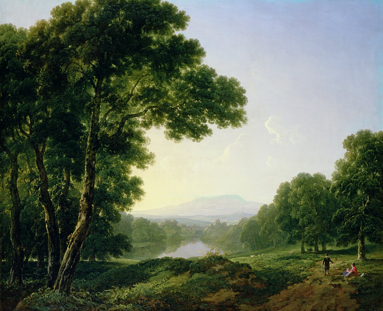 Lismore Castle, Waterford, Ierland door John Arthur O