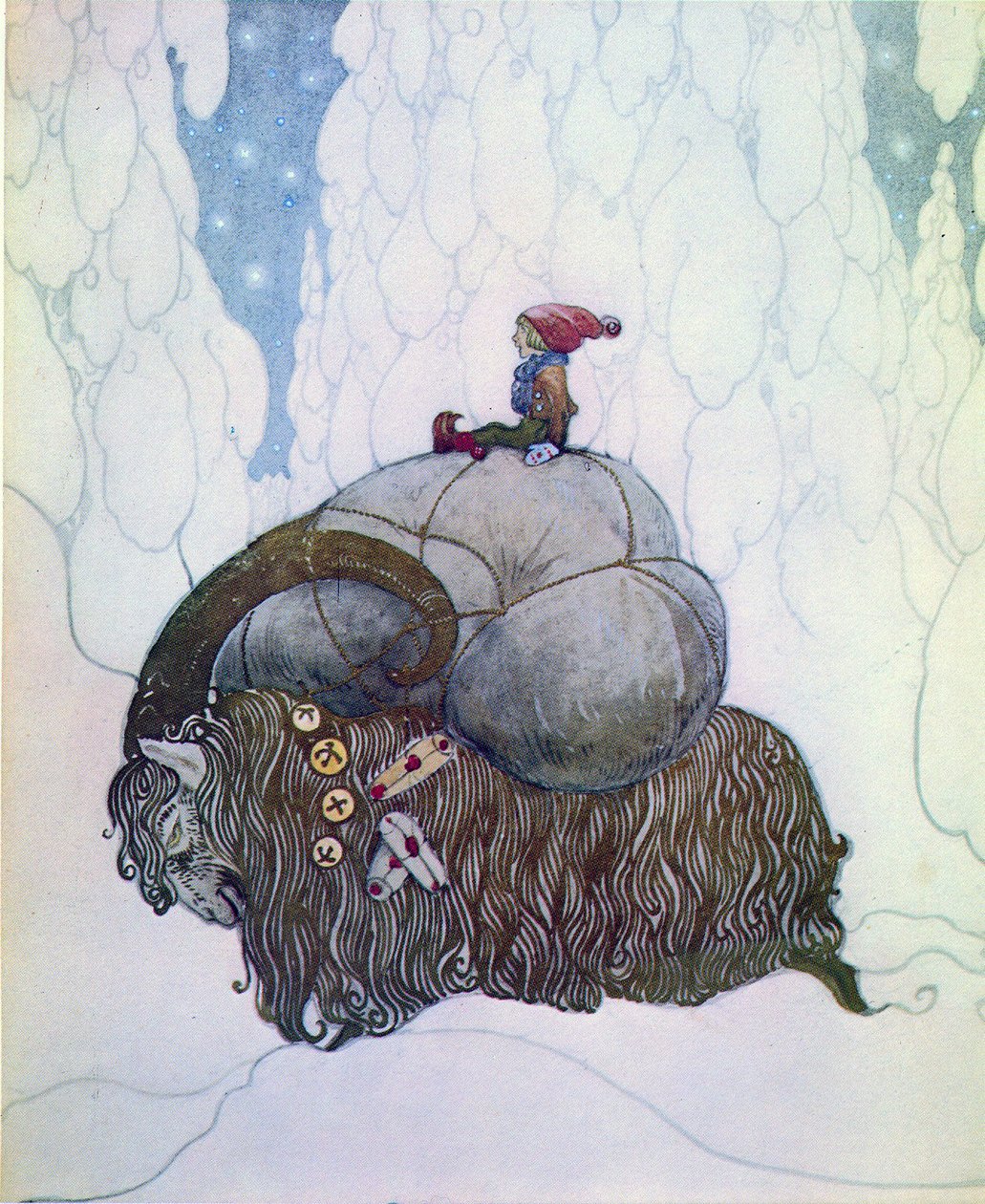 Julbocken door John Bauer