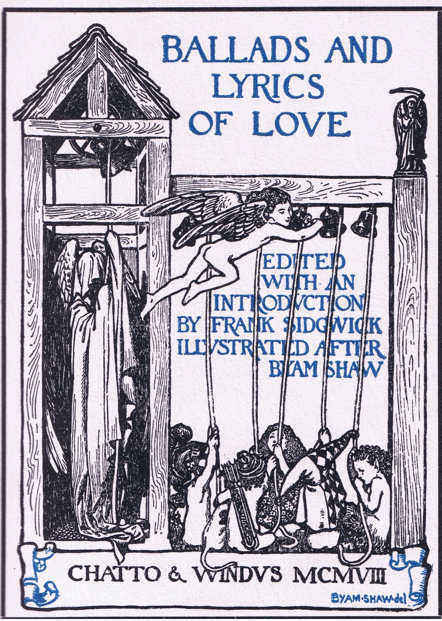 Titelpagina, 1928 door John Byam Liston Shaw