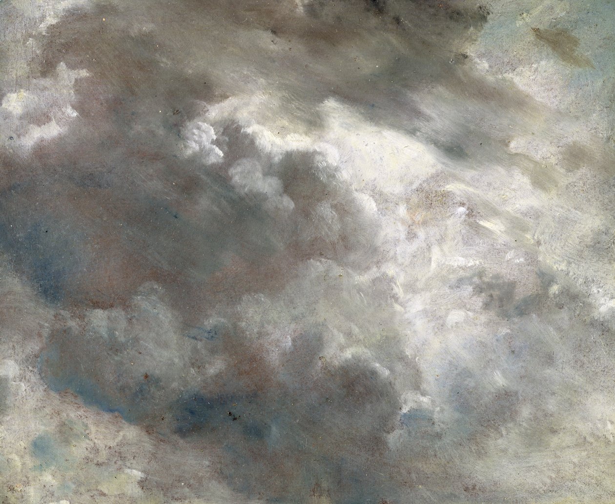 Wolkstudie, 1821 door John Constable