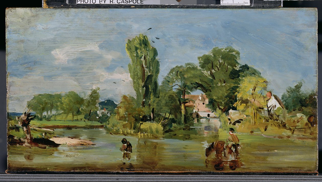 Flatford Mill, ca. 1810-11 door John Constable