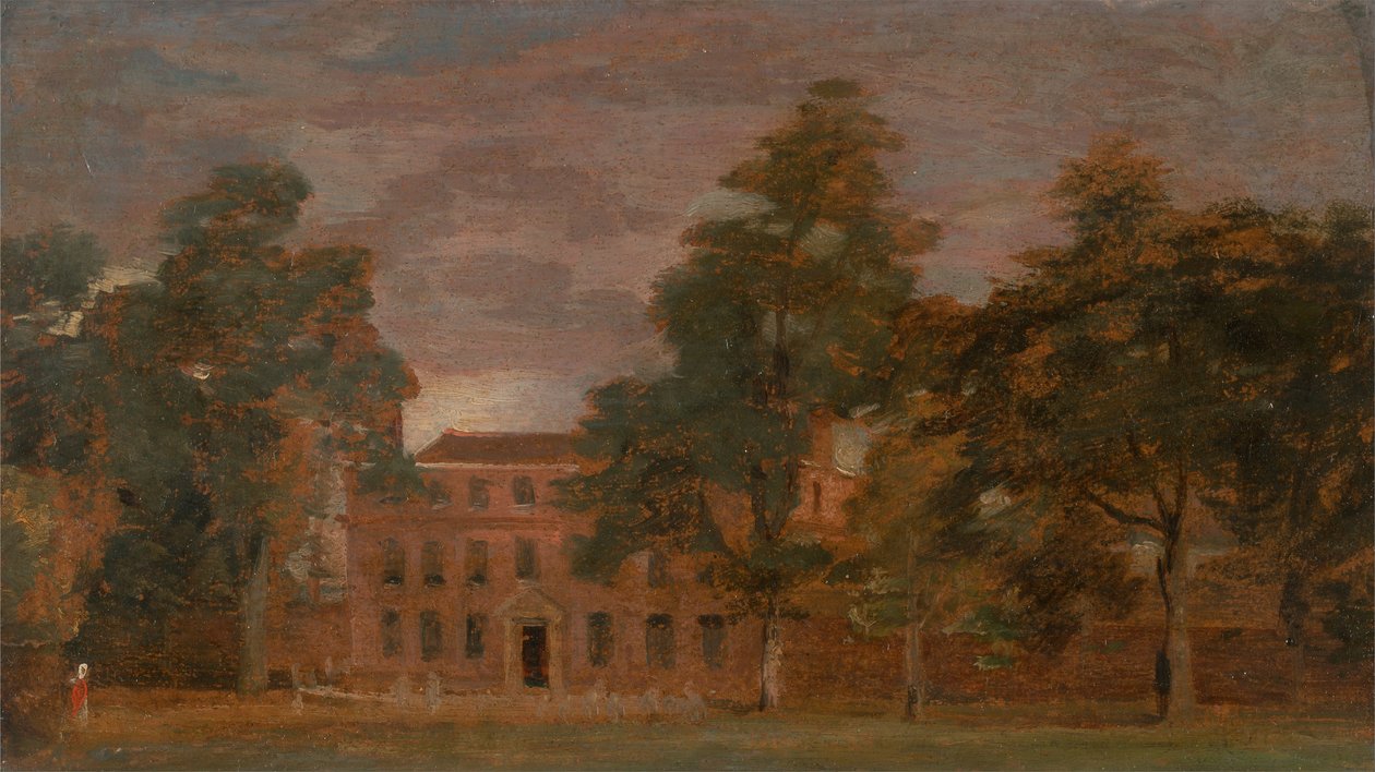 West Lodge, East Bergholt door John Constable