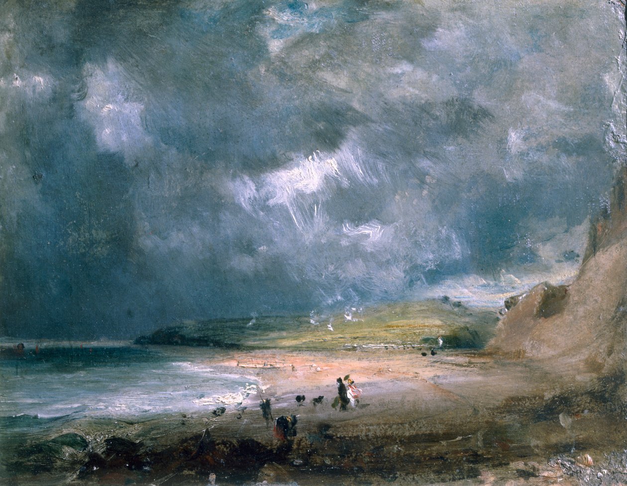 Weymouth Bay, 1816 door John Constable