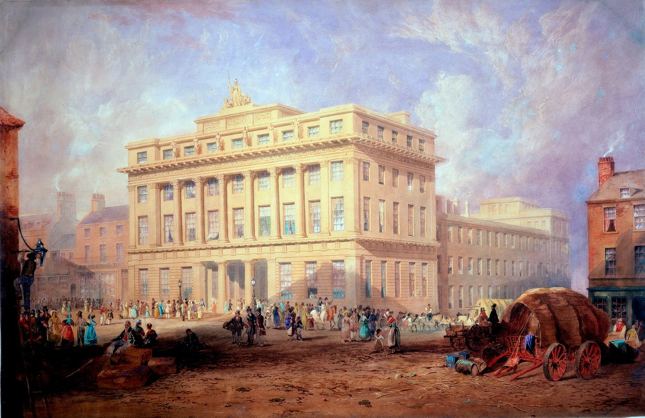 De Koninklijke Arcade, Newcastle upon Tyne door John Dobson