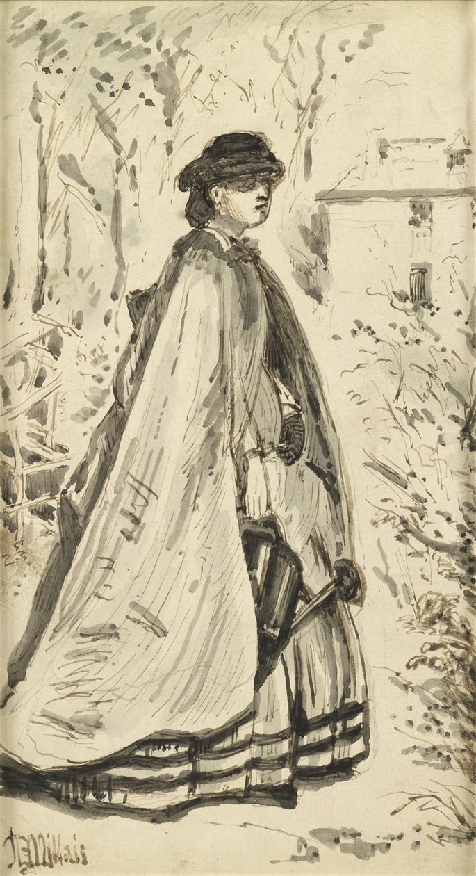 Bloemen mooier dan de Roos door John Everett Millais