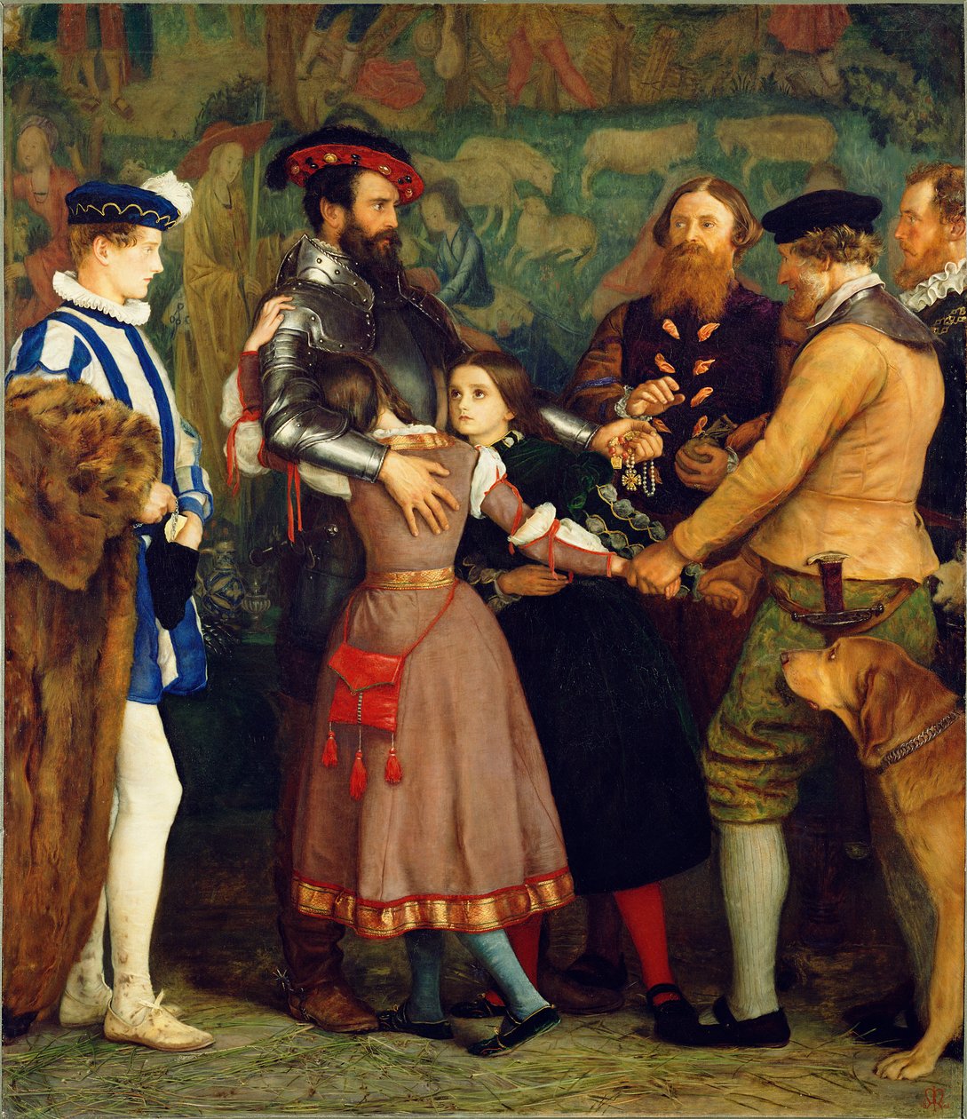 Het Losgeld, 1860-62 door John Everett Millais