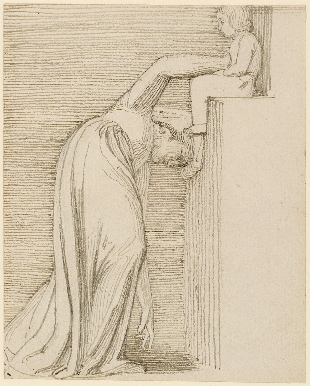 Een Moeder en Kind door John Flaxman