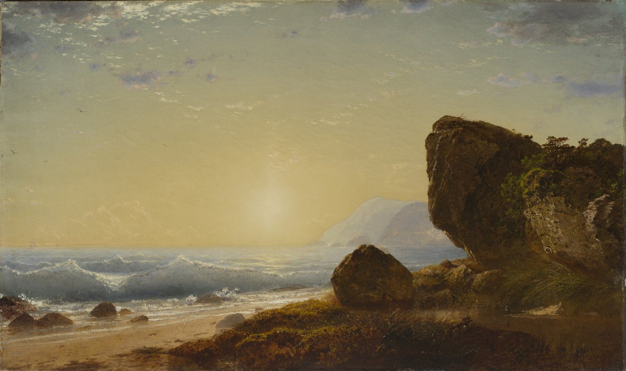 Kust, 1861 door John Frederick Kensett