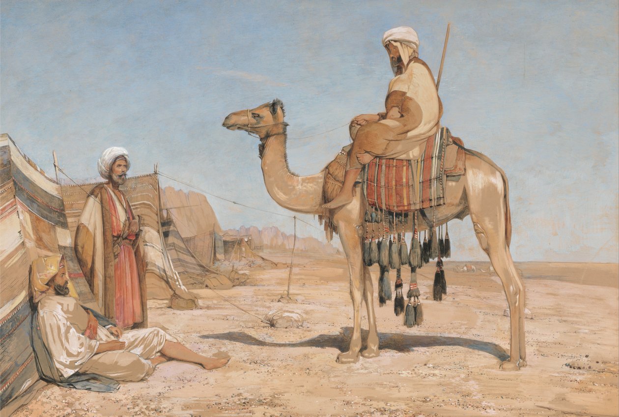 Een Bedoeïenenkamp; of, Bedoeïenen Arabieren door John Frederick Lewis