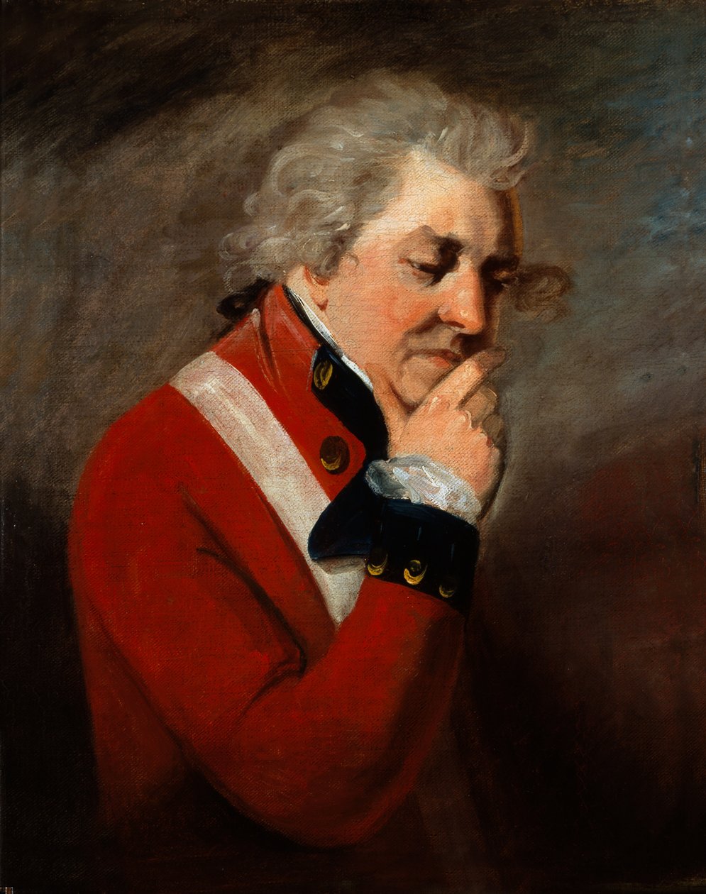 Luitenant-generaal John Burgoyne (1722-92) ca. 1791 door John Graham